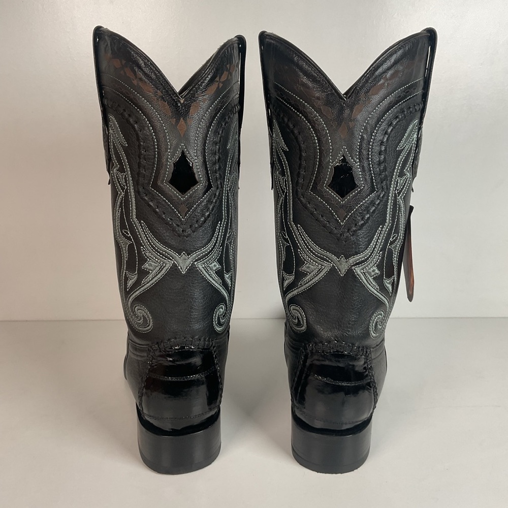 Los Altos Eel Skin Cowboy Boots | Exotic | Men’s 11 EE - Picture 12 of 16
